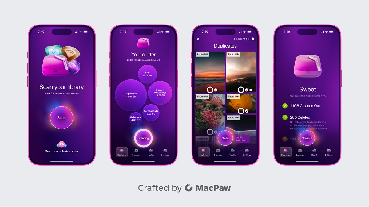 CleanMy®Phone Declutter module