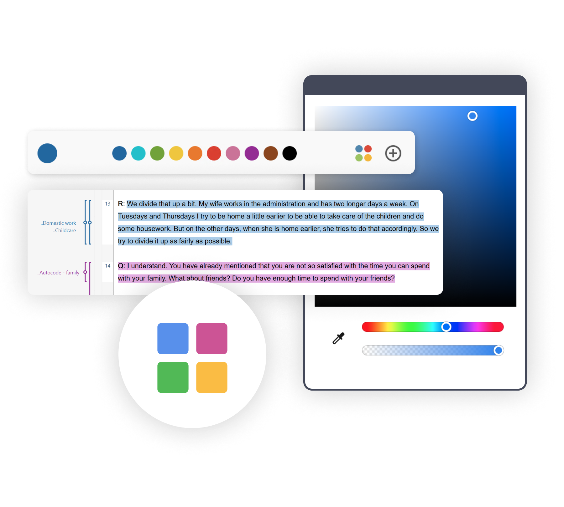 Flexible Color Assignments